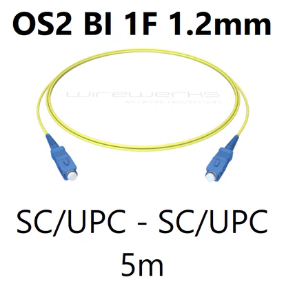 OS2 SC-UPC Fiber Optic Patch Cord